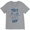 peanut butter and jelly bff V-Neck Tee