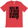 kiss me i'm irish or drunk or whatever t shirt st patricks day funny t T-Shirt
