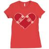 heartboard Ladies Fitted T-Shirt
