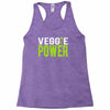 veggie power! Racerback Tank
