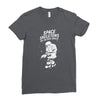 space skeletons in outer space Ladies Fitted T-Shirt