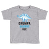 grumpa saurus rex Toddler T-shirt