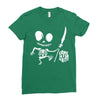 come in for a bit 2 Ladies Fitted T-Shirt