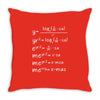 X-Mas Math Throw Pillow