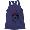 horror werewolf Racerback Tank