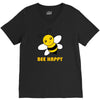 bee happy V-Neck Tee