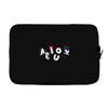 vowel party time Laptop sleeve