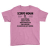 Scorpio Woman Youth Tee