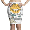 sun sleep Pencil Skirts