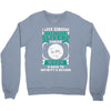 I Love Someone With Liver Cancer To The Moon And Back Crewneck Sweatshirt