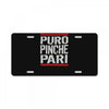 puro pinche pari funny License Plate