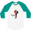harley quinn 3/4 Sleeve Shirt