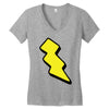 bolt Women's V-Neck T-Shirt