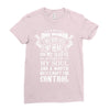 I Am A June Woman Ladies Fitted T-Shirt
