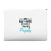 my favorite people call me poppy Accessory Pouches