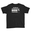 a balanced diet is a beer in each hand Youth Tee