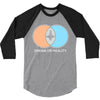 dream or reality 3/4 Sleeve Shirt