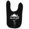 fortnite dab (white) Baby Bibs