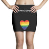 Worth The Wait Rainbow Mini Skirts