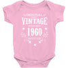 original parts vintage established 1960 perfectly aged Baby Bodysuit