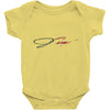 jake paul signature Baby Onesie