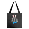papa bunny Tote Bags