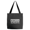 mimosa sundays brunch mens Tote Bags