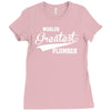 worlds greatest plumber Ladies Fitted T-Shirt