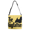 the dogfather west highland Adjustable Strap Totes
