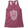 white owl kingdom giant bird Racerback Tank