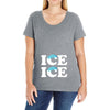 Ice Ice Baby Ladies Curvy T-Shirt