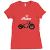 indian motorcycles retro Ladies Fitted T-Shirt