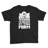 training to unlock my titan form Youth Tee