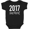 2017 sucked Baby Bodysuit