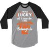 The world's greatest dad belongs to me Fathers Day 3/4 Sleeve Shirt