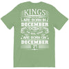 Real Kings Are Born On December 27 T-Shirt