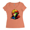 faces of aran clearance Women's Triblend Scoop T-shirt
