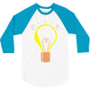 running out of bright ideas 3/4 Sleeve Shirt