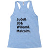 Jude JB Willem Malcolm Racerback Tank