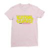 Estar Guars Lightsaber Ladies Fitted T-Shirt