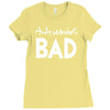 andi warlor bad Ladies Fitted T-Shirt