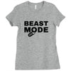 Beast Mode On Ladies Fitted T-Shirt