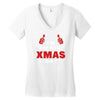 xmas gift the best Women's V-Neck T-Shirt