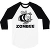 zombie bee 3/4 Sleeve Shirt