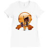 jakku sunset Ladies Fitted T-Shirt