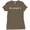 idk google it Ladies Fitted T-Shirt