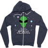 Sorry i Don't Speak Human Zipper Hoodie