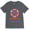 ROUTE 91 V-Neck Tee