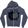 fish Zipper Hoodie