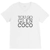 you go glen coco  t shirt  you go glen coco  graphic V-Neck Tee